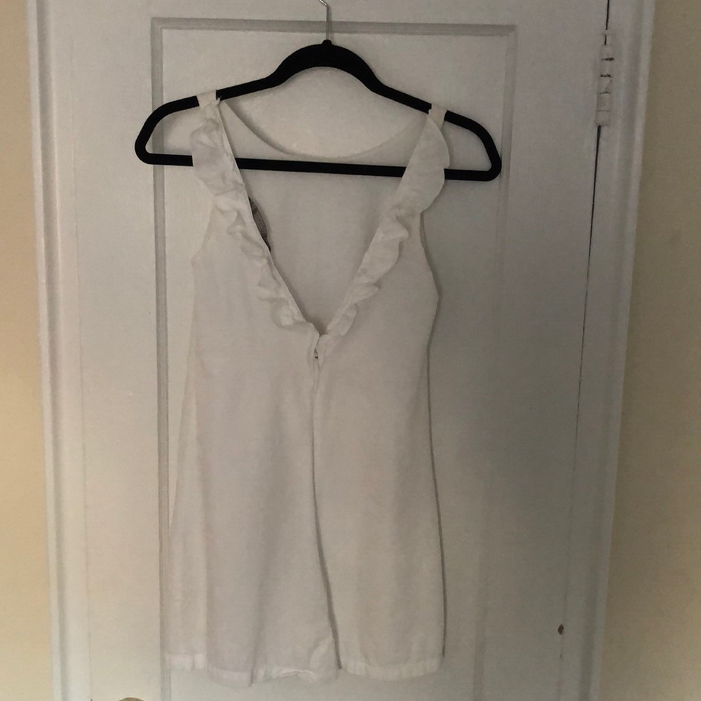 Zara white mini dress